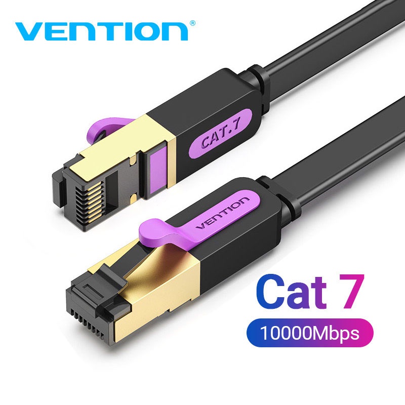 Vention Ethernet Cable Cat7 Lan High Speed 10Gbps SFTP RJ 45 Network Cable Patch Cable 8m 10m for Laptop PC