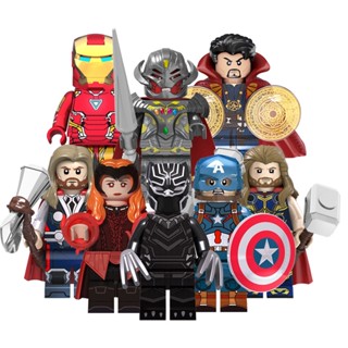 Black Panther Mini Figures Ultron Heroes Block Toys Children Gifts