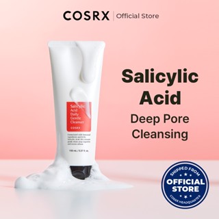 [COSRX OFFICIAL] Salicylic Acid Daily Gentle Cleanser 150ml, Salicylic Acid 0.5%, Tea Tree Leaf Oil 0.2%, Acne Treatment Cleanser for Acne-prone Skin