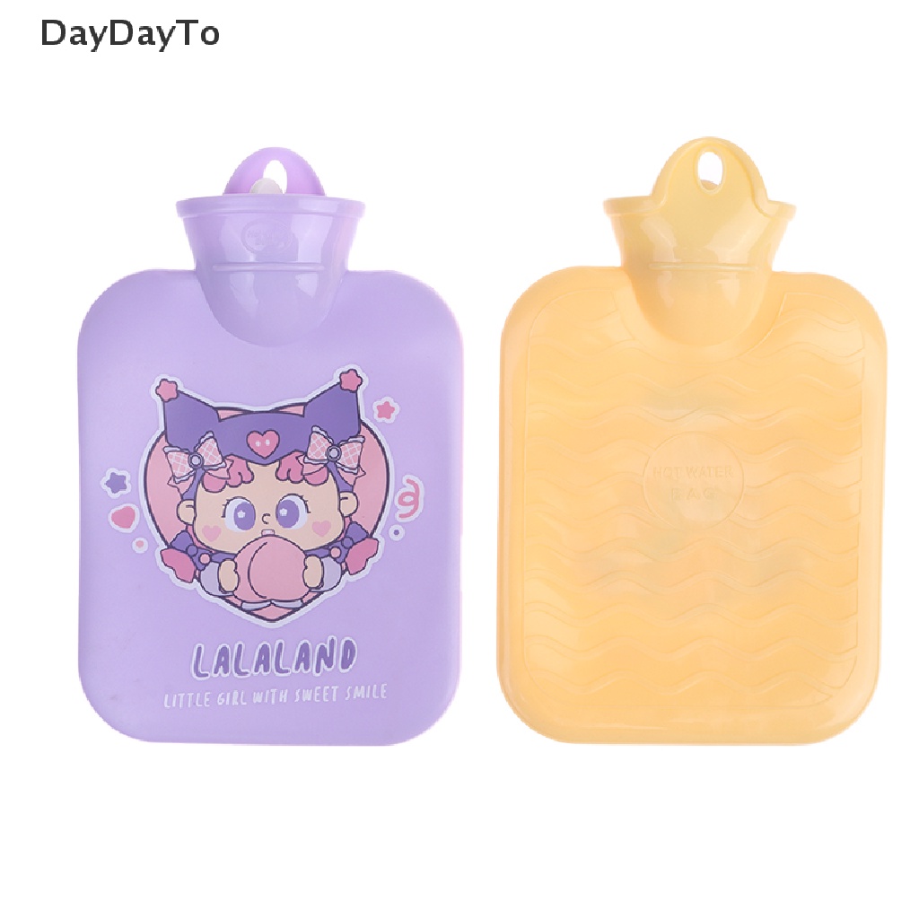 Image of DayDayTo Cute Girl Kid Hot Water Bottle 400Ml Durable Water Filling Hot Water Bag sg #3