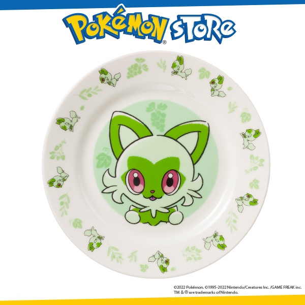 Pokémon Center Original Plate Sprigatito Pokémon Scarlet and Violet