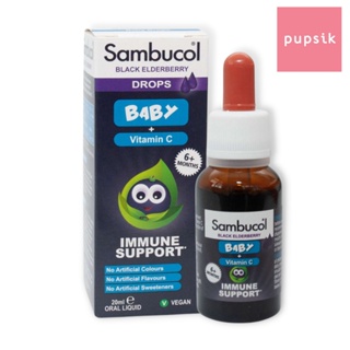 [Exp 02/24] Sambucol Baby Drops 20ml, 6m+ /Immunped / Lactogg
