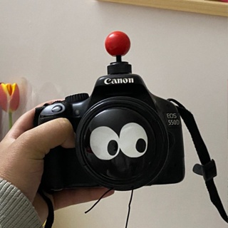 TAXI small red ball hot shoe cover cartoon lens cover Canon SLR suitable for Nikon Fuji mirrorless camera customization