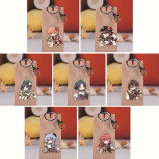 MT Anime Games Star Merchandise genshin Wendino Elcle Acrylic Keychain Pendant One Piece Shipping New Cute Hd Print