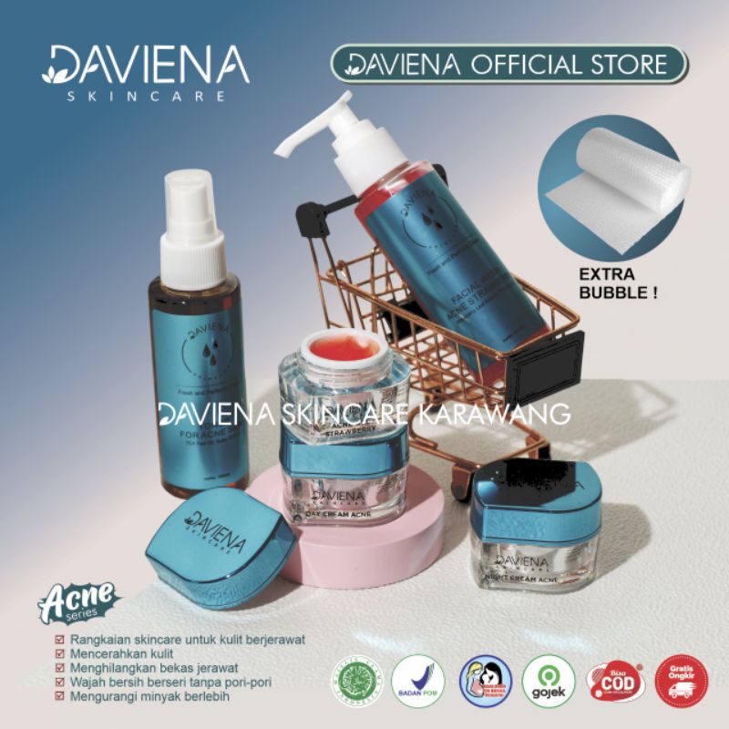 (DAVIENA Official) DAVIENA SKINCAREAcne SERIESAmpuh Acne CREAM