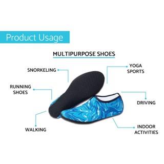Anti-Slip Water Sport Diving Shoes Kids Adult Swimming Beach Pool Snorkeling Outdoor Kasut Pantai Stokin Waterproof Aqua #5