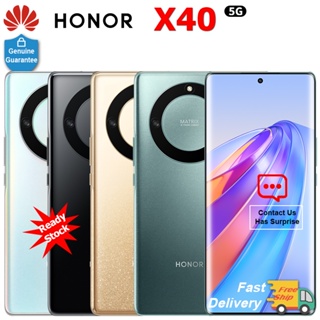 Original HONOR X40 5G Mobile Phone 6.67 Inch Snapdrgon 695 Octa Core Android 12 Battery 5100mAh 50MP Main Camera AMOLED 120 Hz