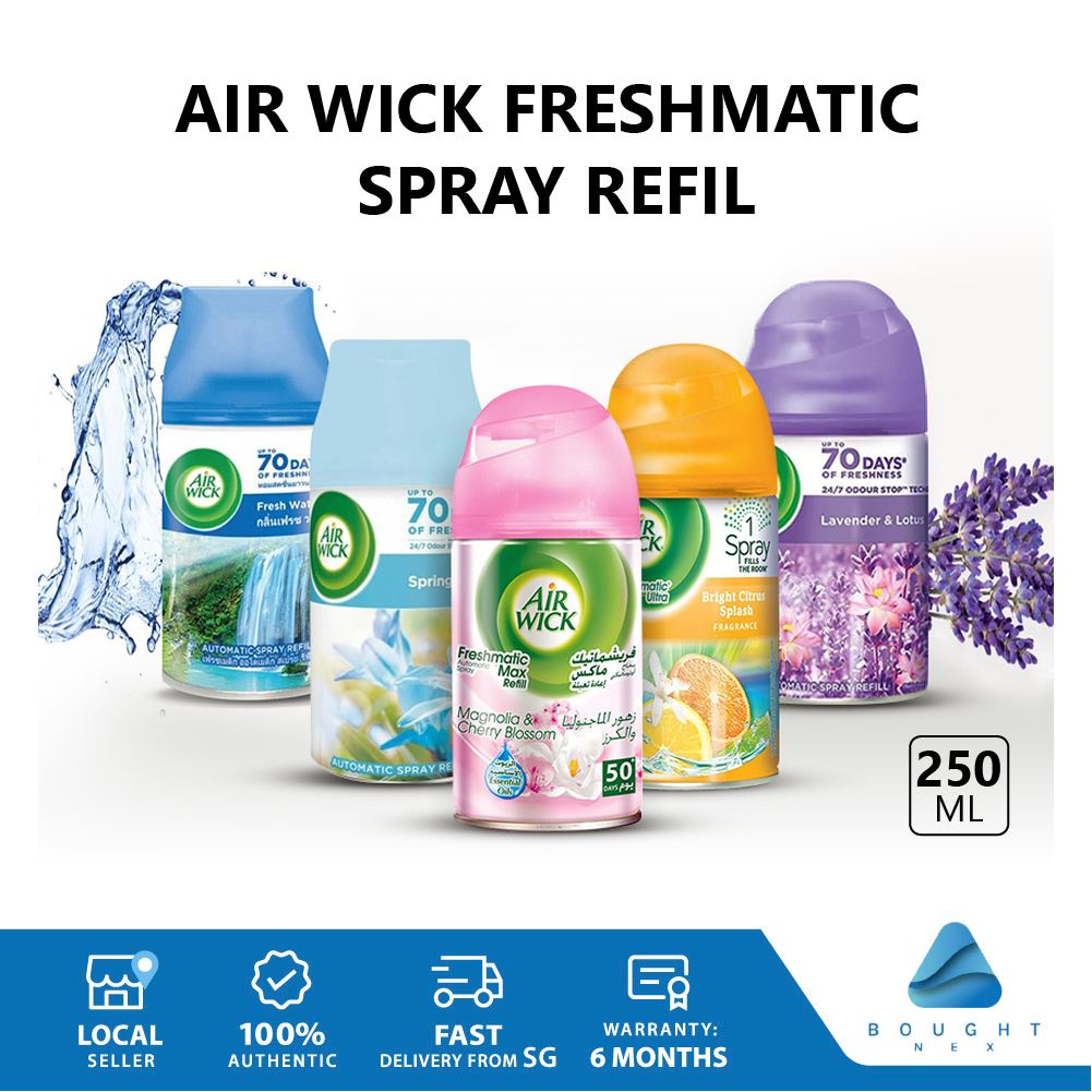 Airwick Fresh Matic Spray Refill 250ml | Shopee Singapore