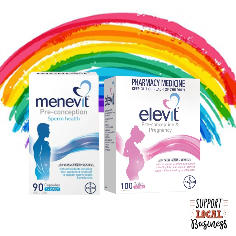 [Crazy Sale] Elevit Pregnancy Multivitamin 100 Tablets l Menevit