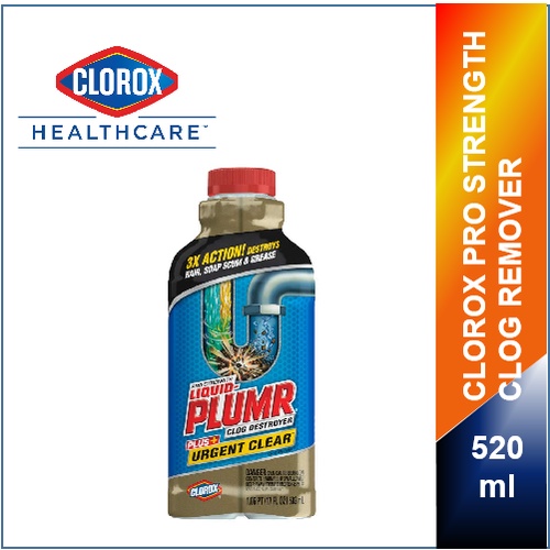 Clorox ProStrength LiquidPlumr Urgent Clear Clog Remover Shopee Singapore