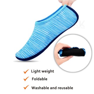 Anti-Slip Water Sport Diving Shoes Kids Adult Swimming Beach Pool Snorkeling Outdoor Kasut Pantai Stokin Waterproof Aqua #7