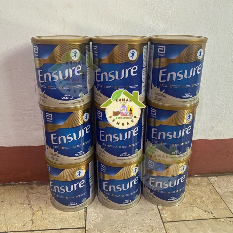 Ensure Vanilla, Adult Nutrition Milk Powder Vanilla Flavor 400g 400