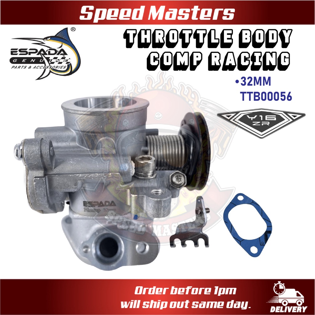 SPEED MASTER ESPADA THROTTLE BODY COMP RACINGY16 / Y16ZR / MT15 / R15