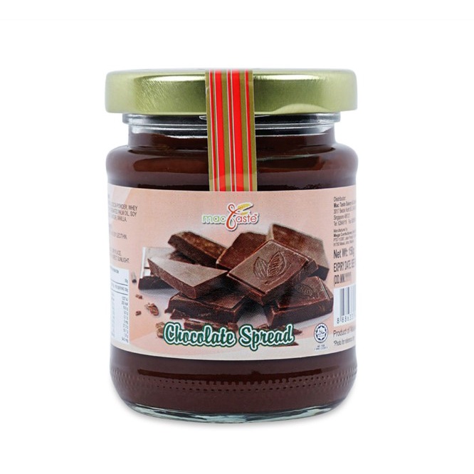 MAC TASTE Chocolate Spread 150g Shopee Singapore