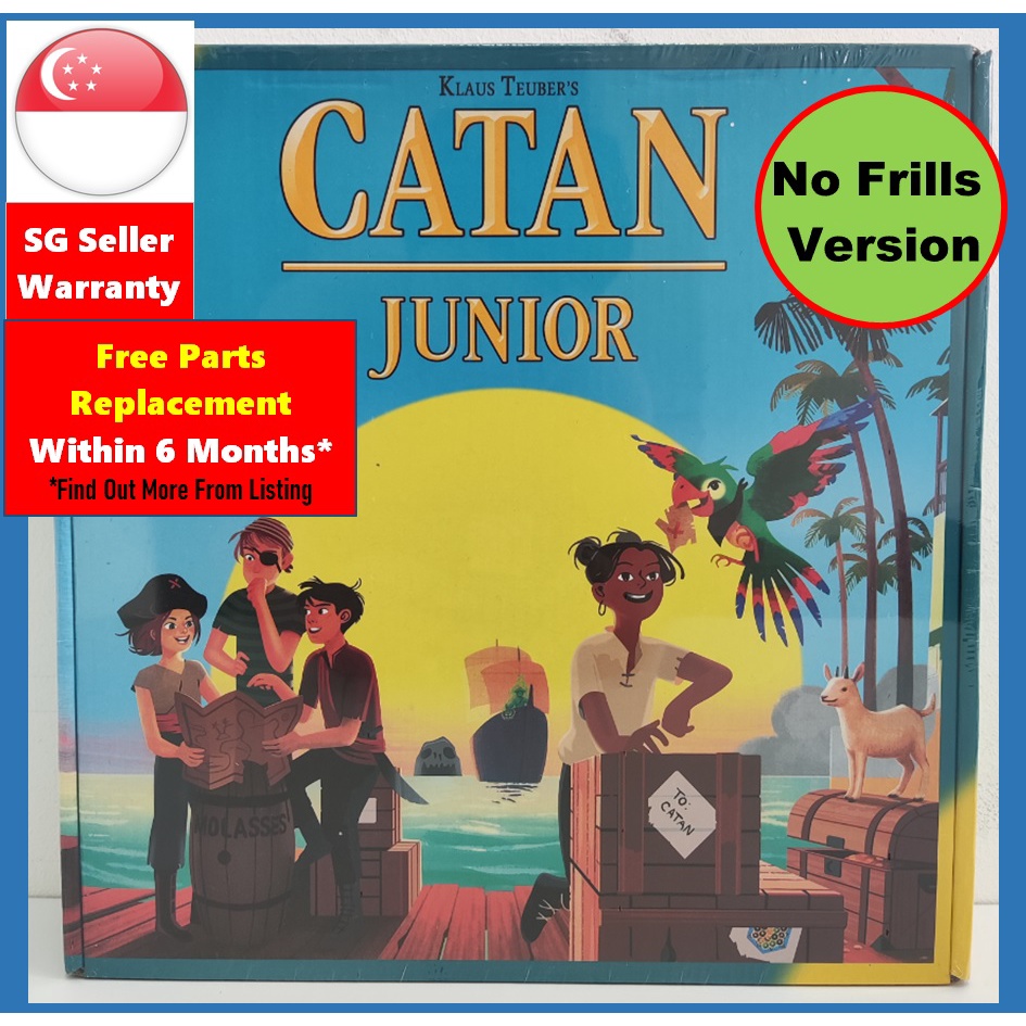 Catan Junior Board Game / Standalone Game / For Ages 6+ / 24 Players