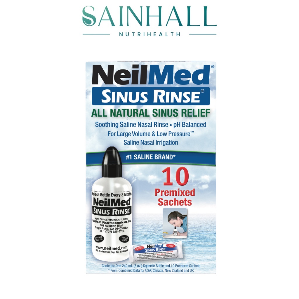 NeilMed Sinus Rinse Adult Starter Kit, 10 sachets | Shopee Singapore