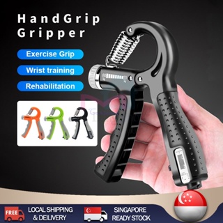 Hand Gripper/ Hand Grip Strengthener Adjustable Countable Counter Resistance Forearm Exerciser/Grip Strength Trainer 握力器