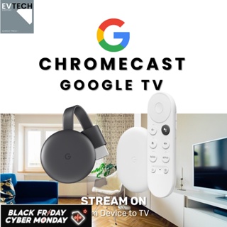 Google Chromecast (3rd Generation) - Google Chromecast with Google 4K TV (Latest)