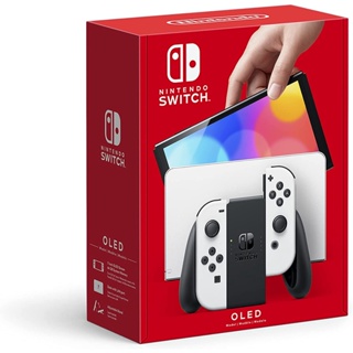 Nintendo Switch OLED Console with Joycon, color White