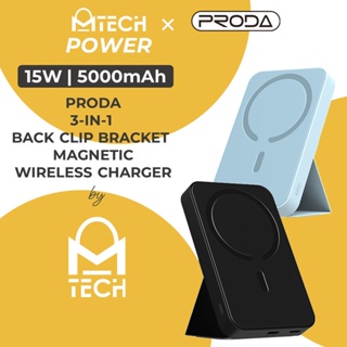 PRODA Magnetic Safe Wireless Charging Powerbank 10000mAh 5000mAh  Portable Charger Charging Battery