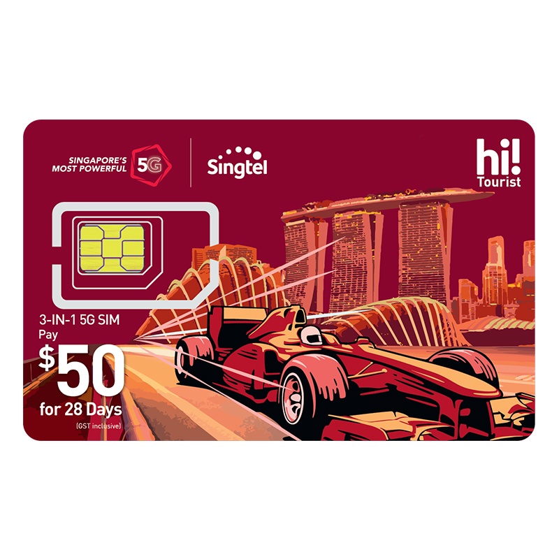 singtel tourist prepaid sim