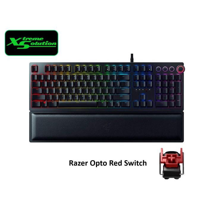 Razer Huntsman Elite Opto Mechanical Gaming Keyboard Razer Red