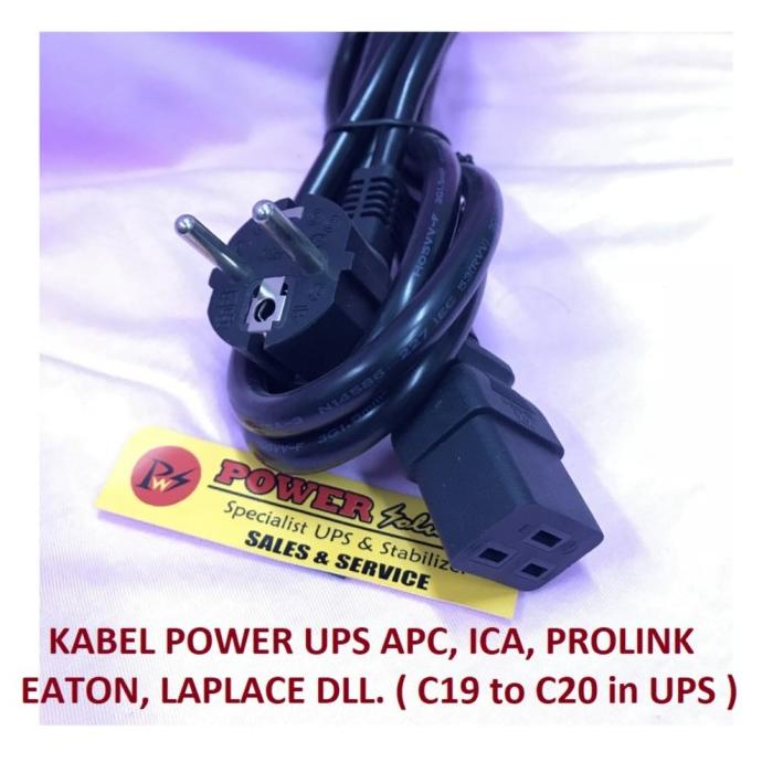 Power Cable Ups Apc Ica Laplace Eaton Server Topaz Liebert Apc | Shopee ...