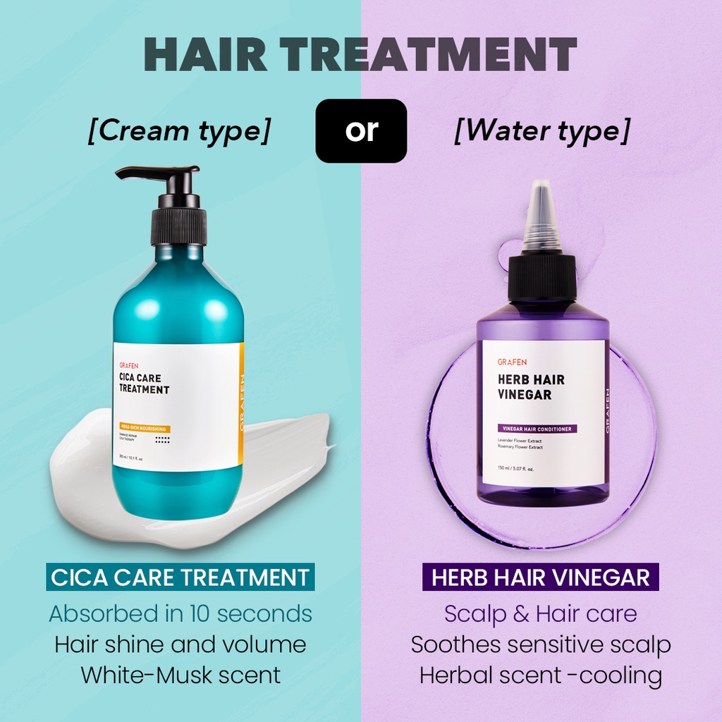 GRAFEN] Herb Hair Vinegar 150ml [Water type Hair Treatment, 100% Rosemary  Extracts] | Shopee Singapore