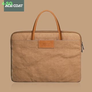 Spot goodsLaptop Bag Backpack ACECOAT Handbag Computer Suitable For macbook Air113 Inch 13.3 Lenovo pro1414.2 Cow