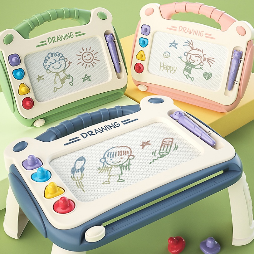 30x23CM Repeated Use Drawing Tablet Desk Baby Toys Stamps