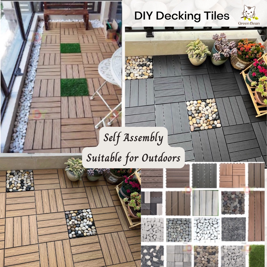 [SG SELLER]Decking Tiles Outdoor & Indoor Flooring Tile Waterproof