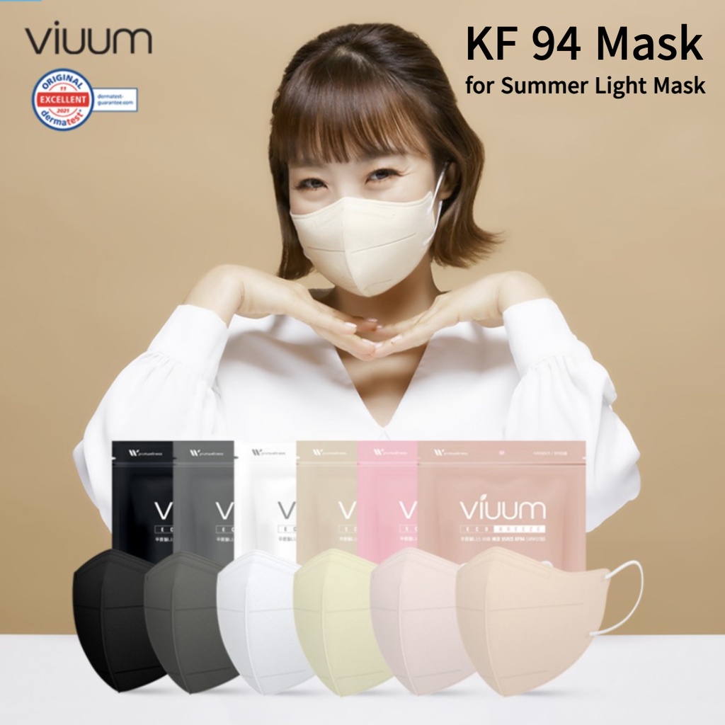 [VIUUM] Korea KF94 Mask 50 Sheets Bird Beak Type Eco Breeze Large