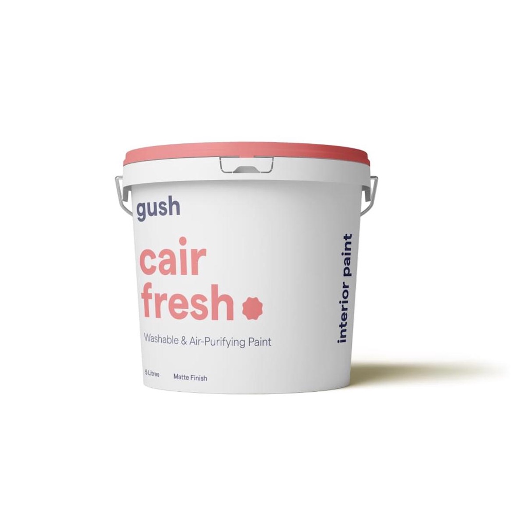 GUSH Cair Fresh Washable AntiMould Air Purification Odourless White Wall Paint for Indoor 5