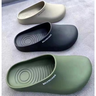 変更OK 新品 Balenciaga Holysmoothleather slippers | www.tegdarco.com