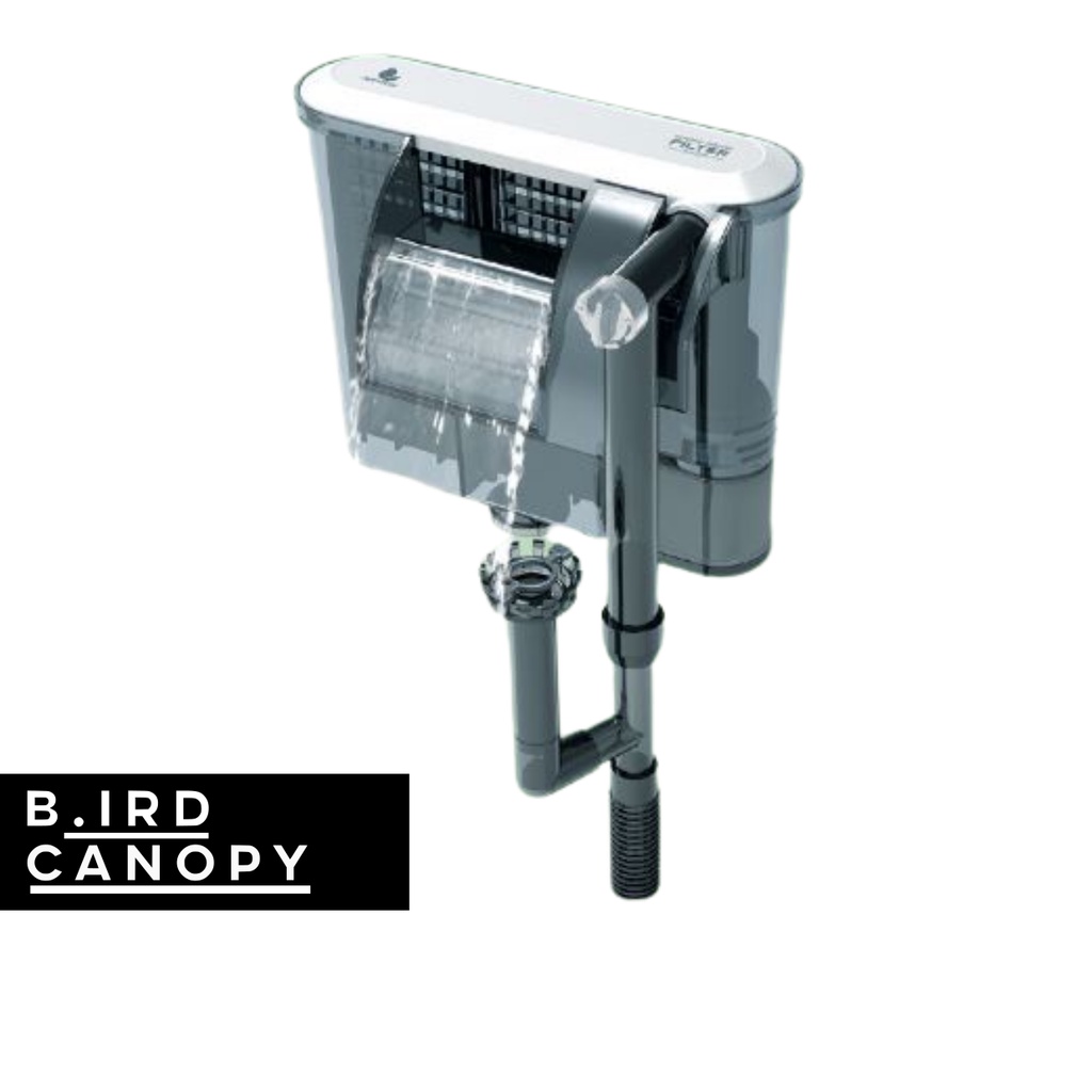 Aquarium Filtration Hang On Back Filters with Overflow Skimmer By Bird