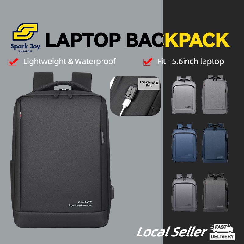 【SG】MultiFunctional Men Business Laptop Backpack Travel Laptop Bag