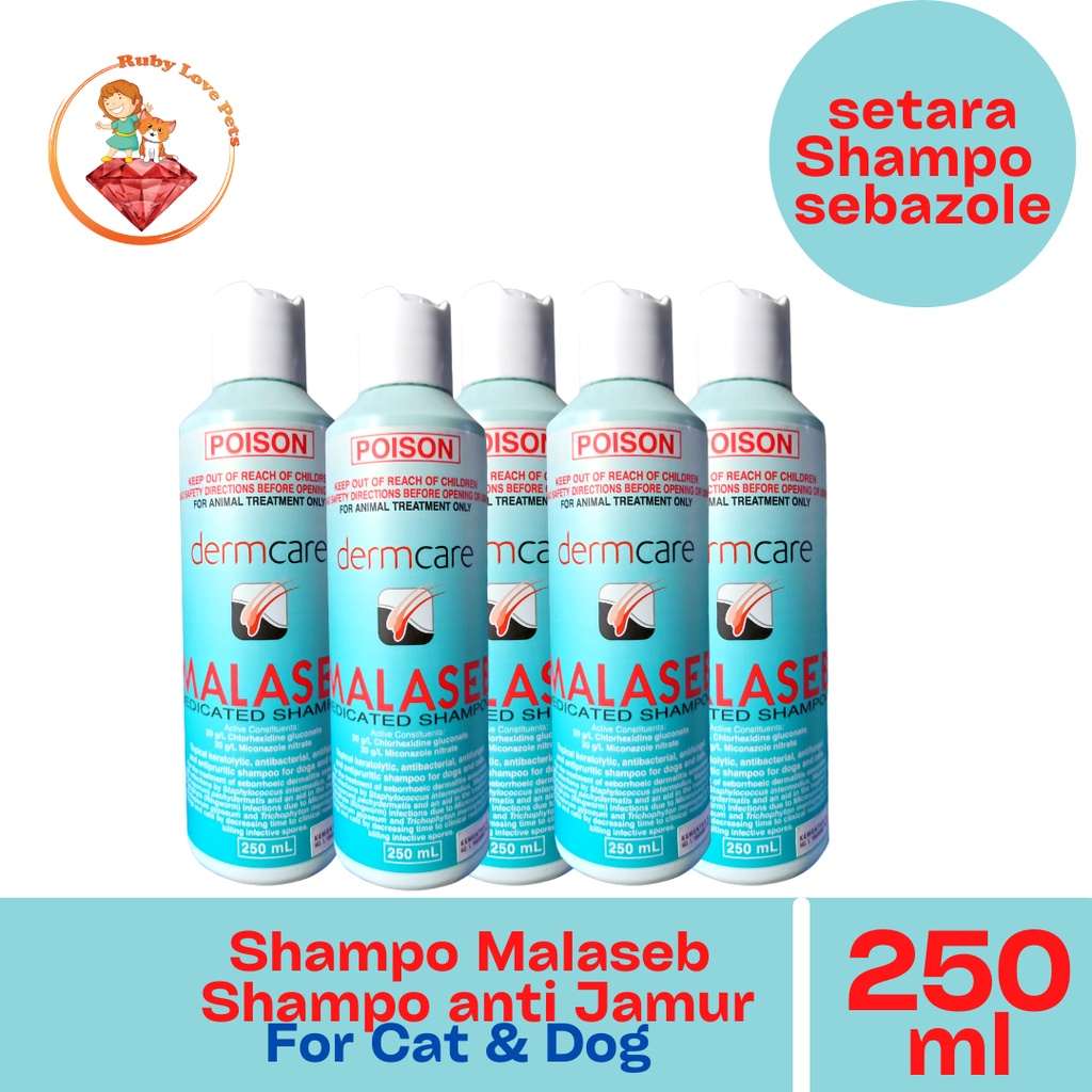 Malaseb 250ml Cat Shampoo AntiFungal Medicine Shampoo Shopee