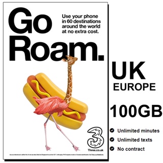 UK, Switzerland, Europe Roaming Sim Card