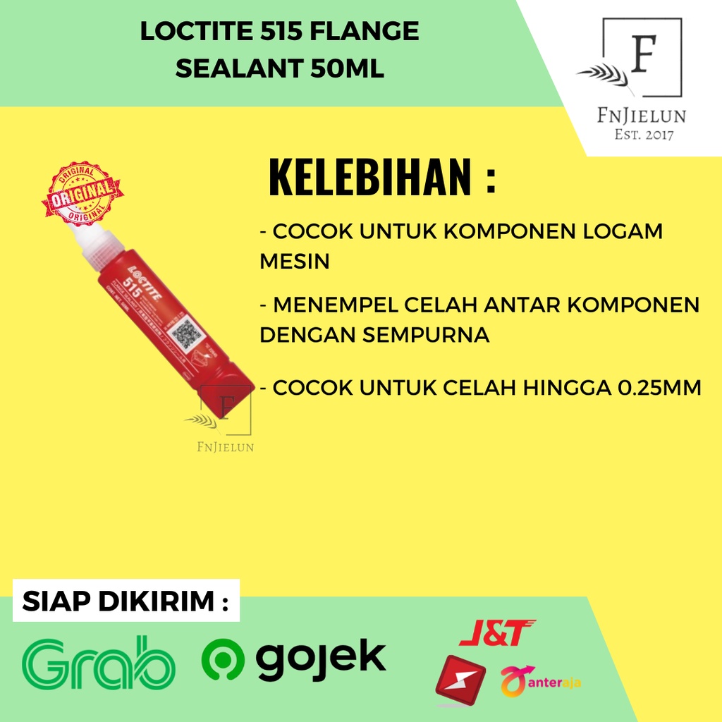 Loctite Glue 515 FLANGE SEALANT 50ML Shopee Singapore