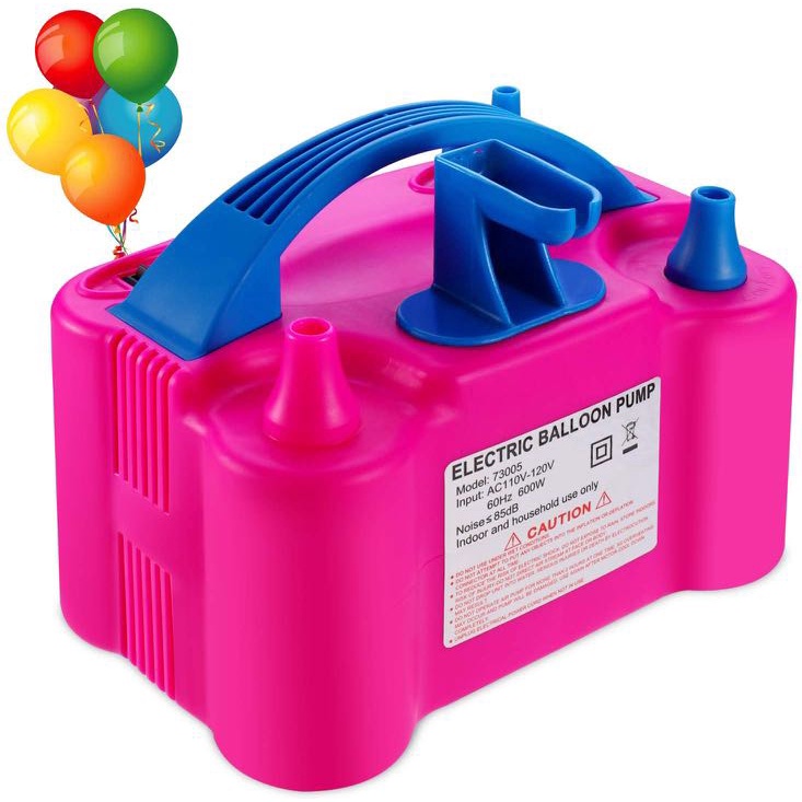 Electric Air Pump Inflator Balloon Pump Inflatable Swimming Pool Air