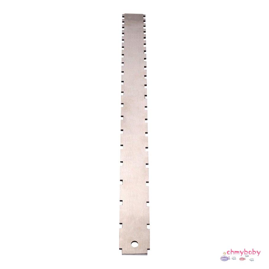 Guitar Neck Notched Straight Edge Luthiers Tool For Most Electric