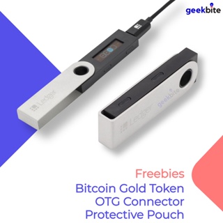 ✅ GeekBite Authentic Ledger Nano X, Nano S+ and S Cryptocurrency Hardware Wallet!