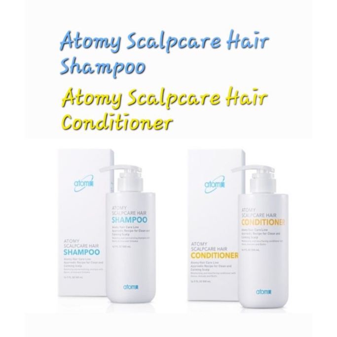 Atomy Scalpcare Shampoo/Conditioner*500ml Shopee Singapore