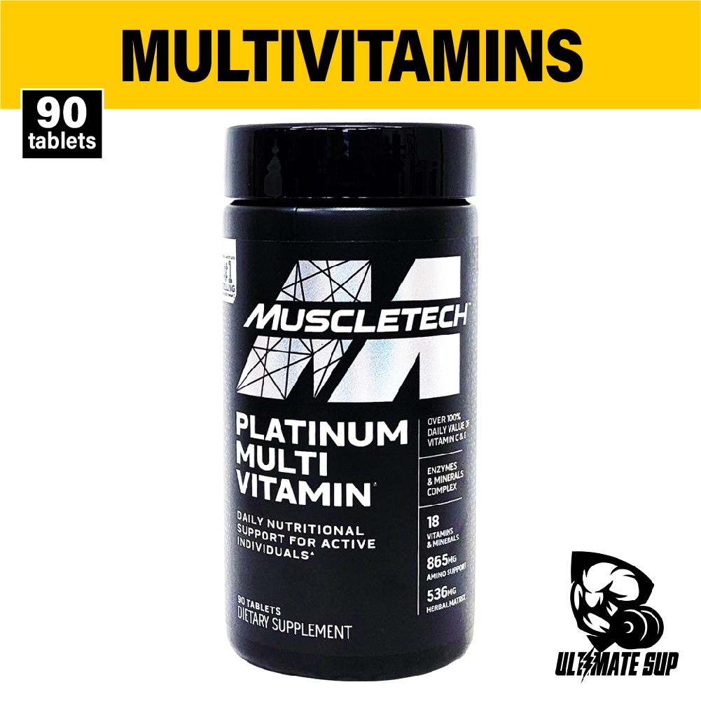 Muscletech, Essential Series, Platinum Multi Vitamin, High Potency
