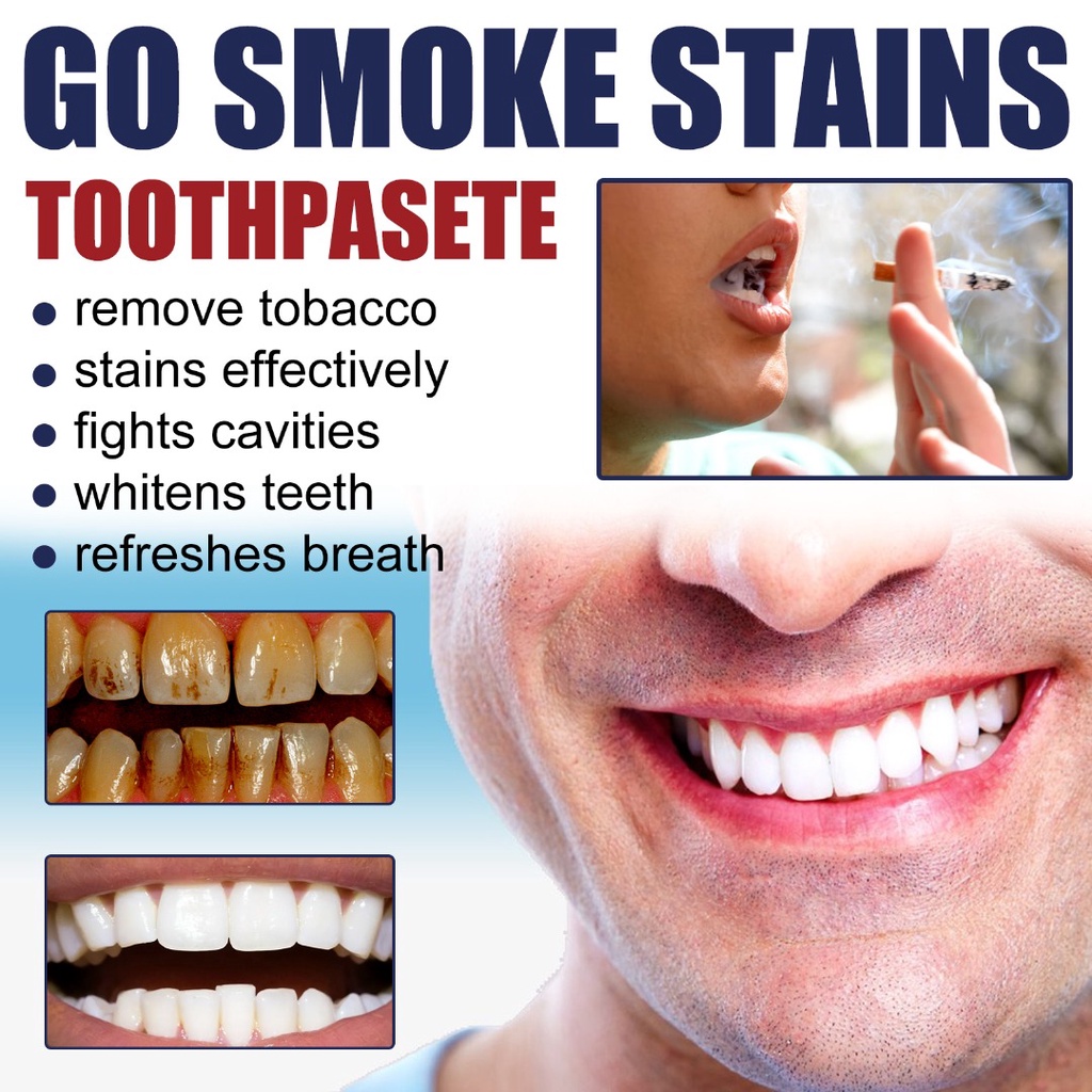 60ml Smokers Toothpaste Removing Teeth Stain Refresh Your Breath