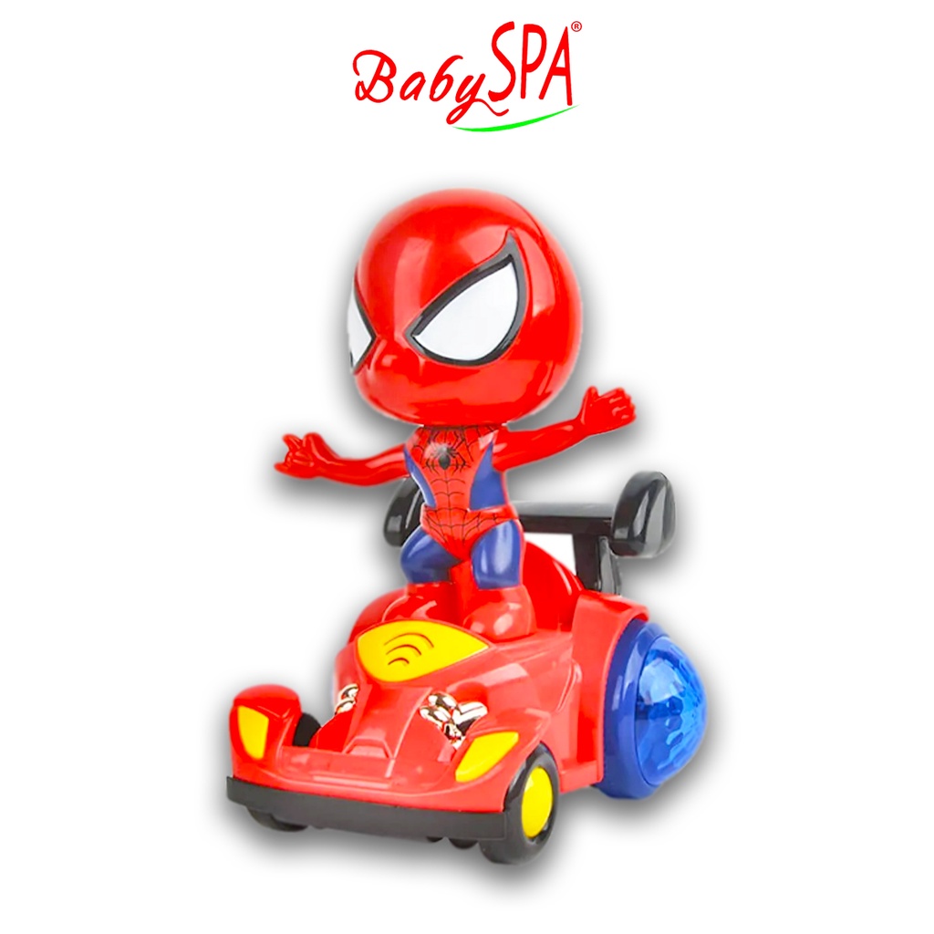 BabySPA Super Spider Car Dancing Robot Toys, Spin Robot Interactive Toy ...