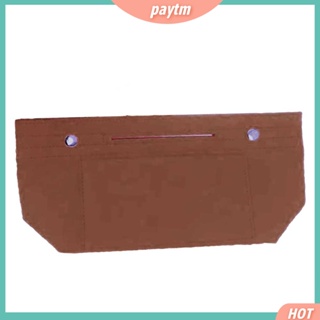 PM Women Multiple Pockets Tote Insert Pouch Cosmetic Storage Organizer Felt Bag #7