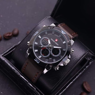 PRIA ️ Swiss Men's Watch.Armi SA Leather 4.7cm FASHION Clock-JAM #0