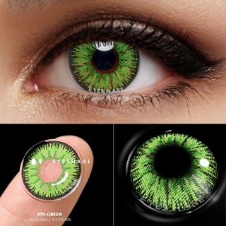 D10✷✖✣EYESHARE 1 Pair Natural Colored Contanct Lenses AYY Series for Eyes Yearly Throwing