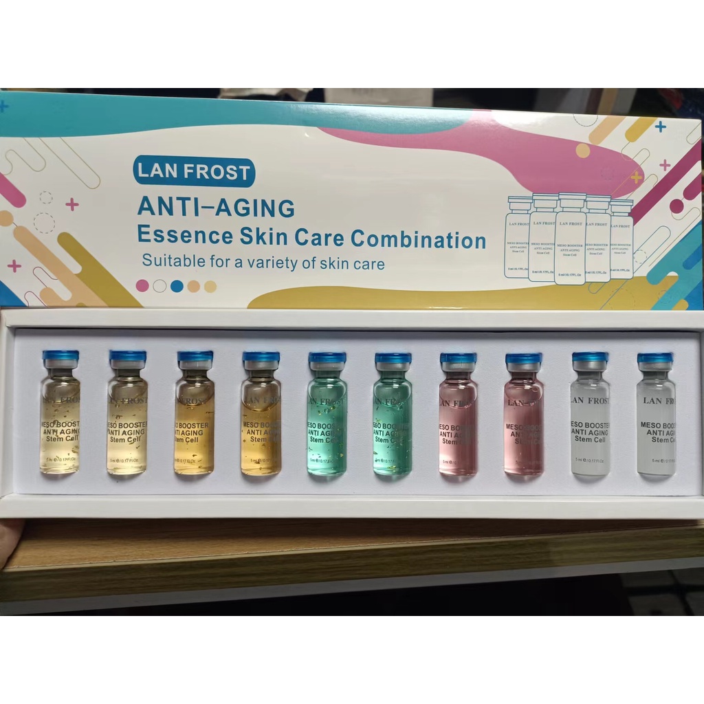 Anti Aging Dermaroller Pen Face Serum Micro Needling Therapy Hyaluronic